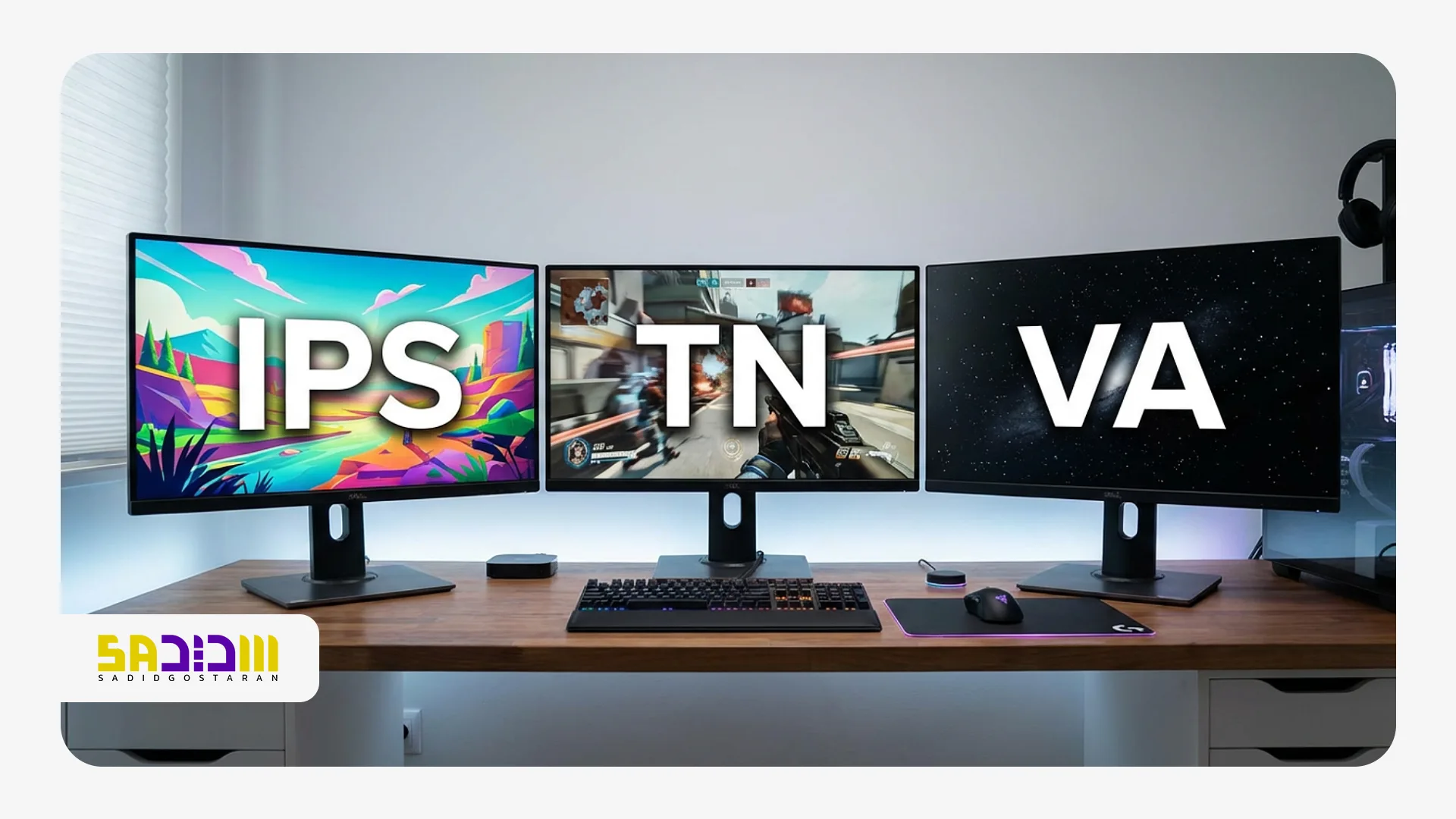 انواع پنل مانیتور که باید قبل از خرید بشناسید!